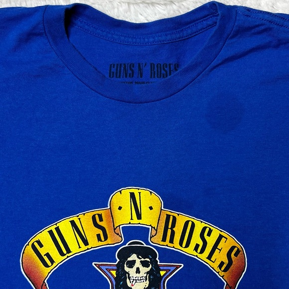 Guns N Roses Appetite for Destruction Cross Graphic T-Shirt Royal Unisex Sz M - Picture 8 of 8